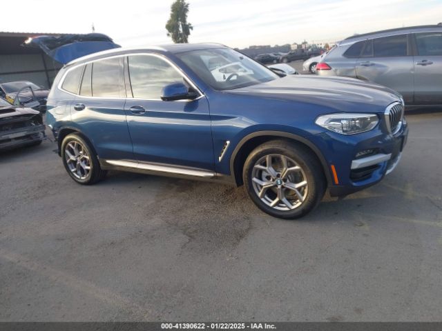 bmw x3 2021 5uxty3c07m9h70864