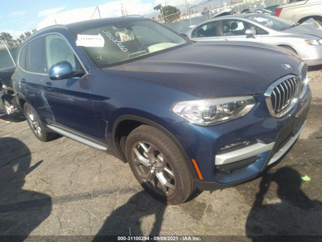 bmw x3 2020 5uxty3c08l9c41860