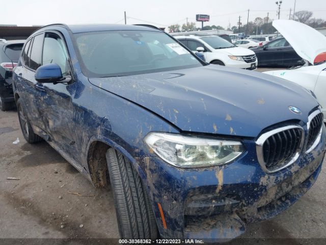 bmw x3 2021 5uxty3c08m9e46242