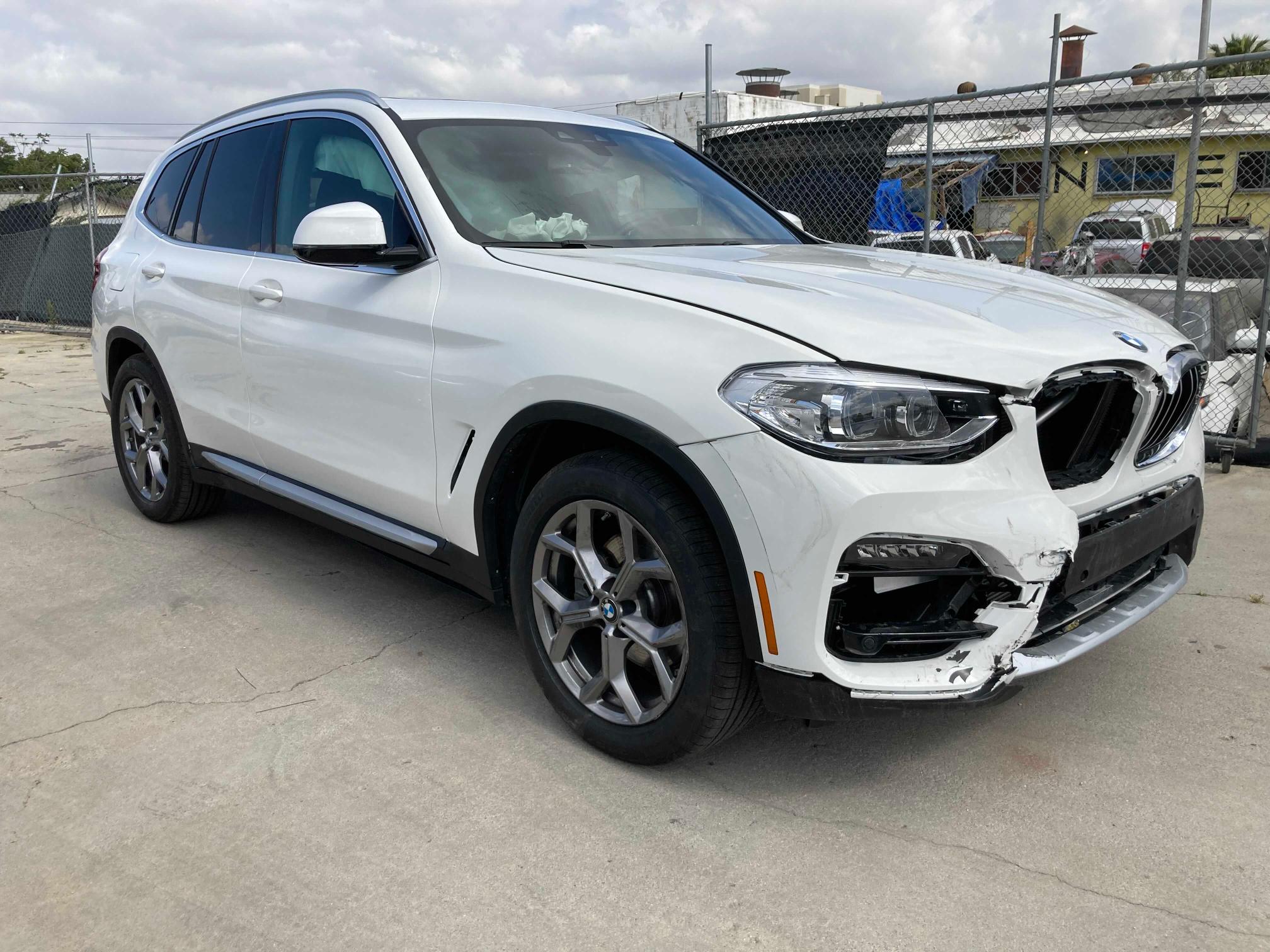 bmw x3 2021 5uxty3c08m9f04592