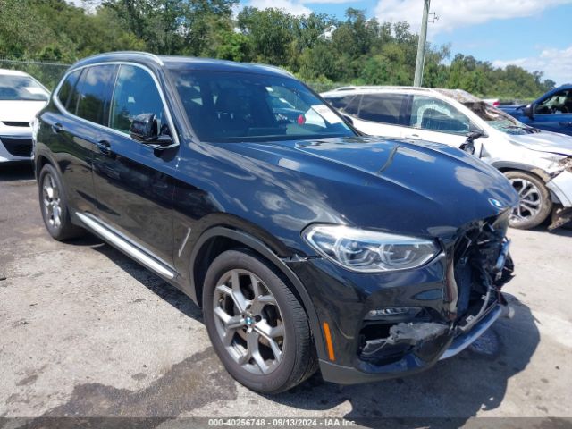 bmw x3 2021 5uxty3c09m9e93554