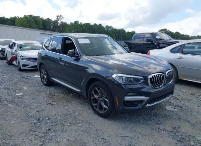 bmw x3 2020 5uxty3c0xl9b41565