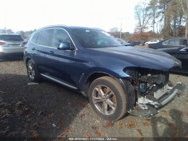 bmw x3 2020 5uxty3c0xl9c30701