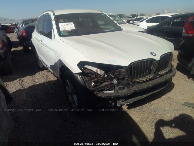 bmw x3 2020 5uxty3c0xllu72081