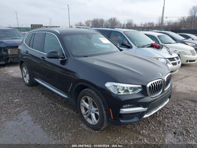 bmw x3 2020 5uxty3c0xllu72436