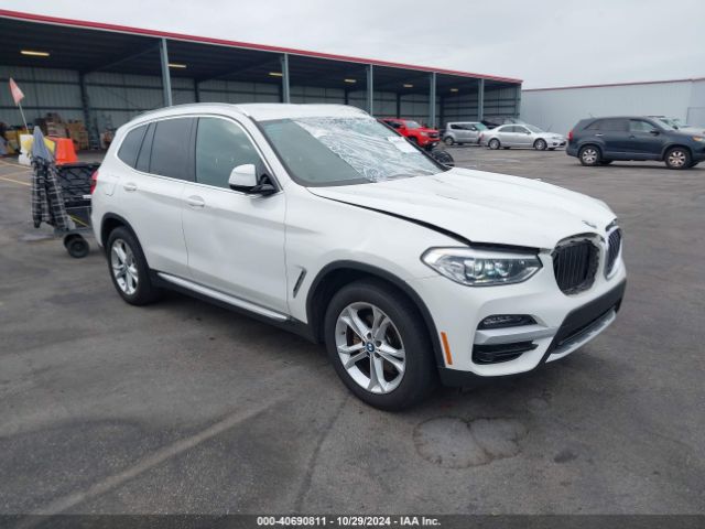 bmw x3 2021 5uxty3c0xm9d92135