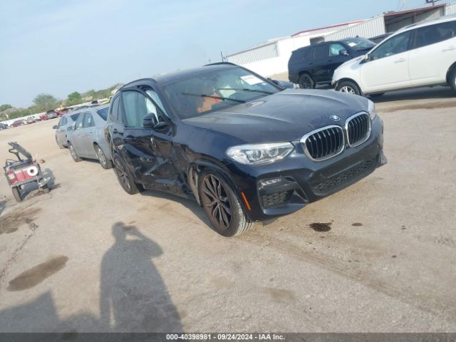 bmw x3 2021 5uxty3c0xm9g37158