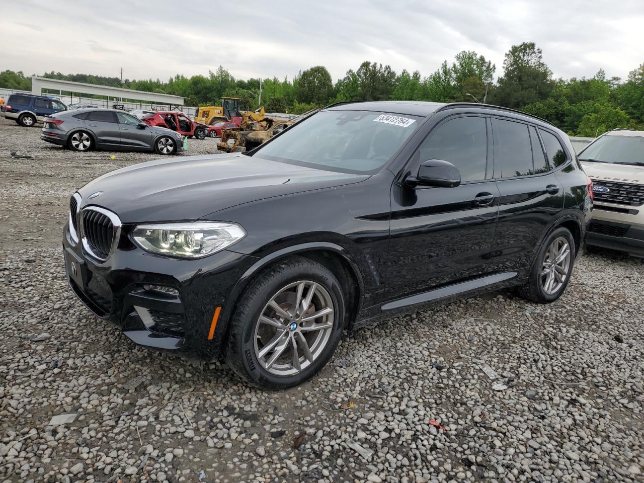 bmw x3 2021 5uxty5c00m9f16408