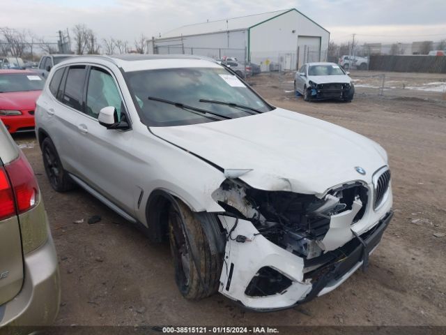 bmw x3 xdrive 30i 2020 5uxty5c01m9f29393