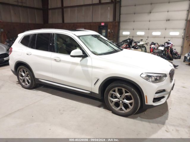 bmw x3 2020 5uxty5c02llt35471