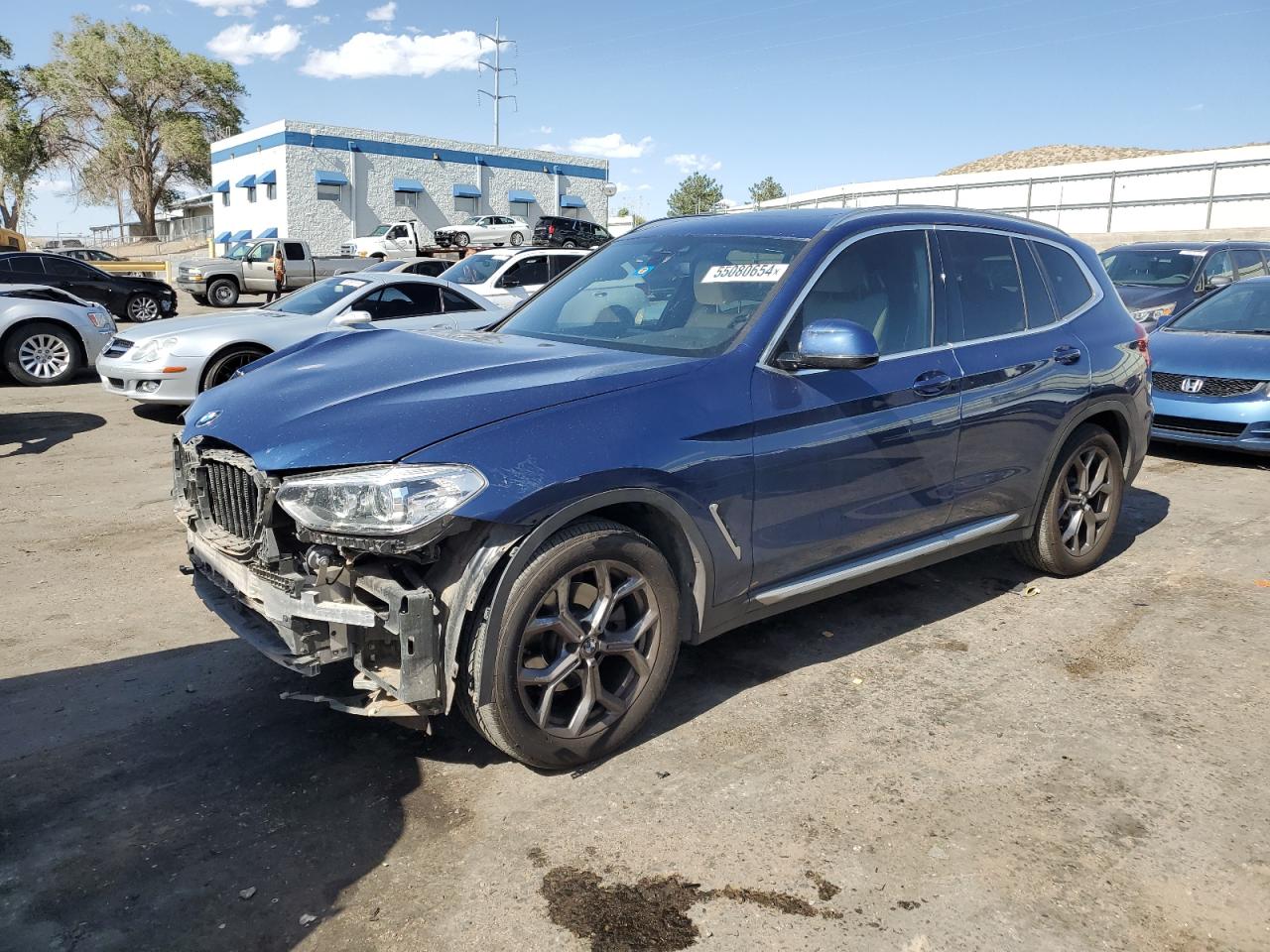 bmw x3 2021 5uxty5c02m9e25141