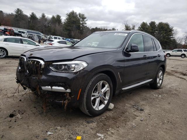 bmw x3 xdrive3 2021 5uxty5c02m9e78051