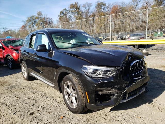 bmw x3 xdrive3 2021 5uxty5c02m9f93068