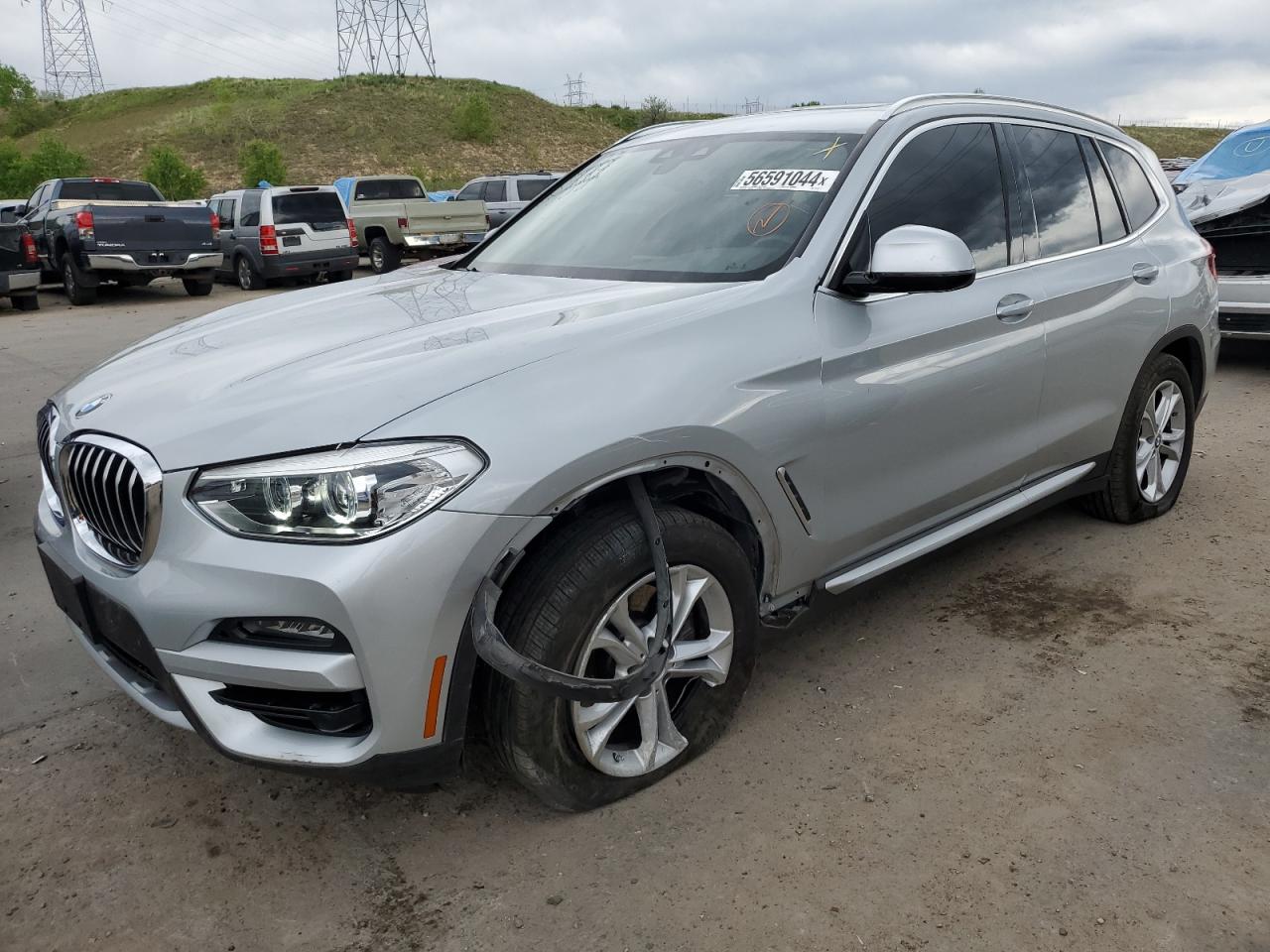 bmw x3 2021 5uxty5c02m9h22751