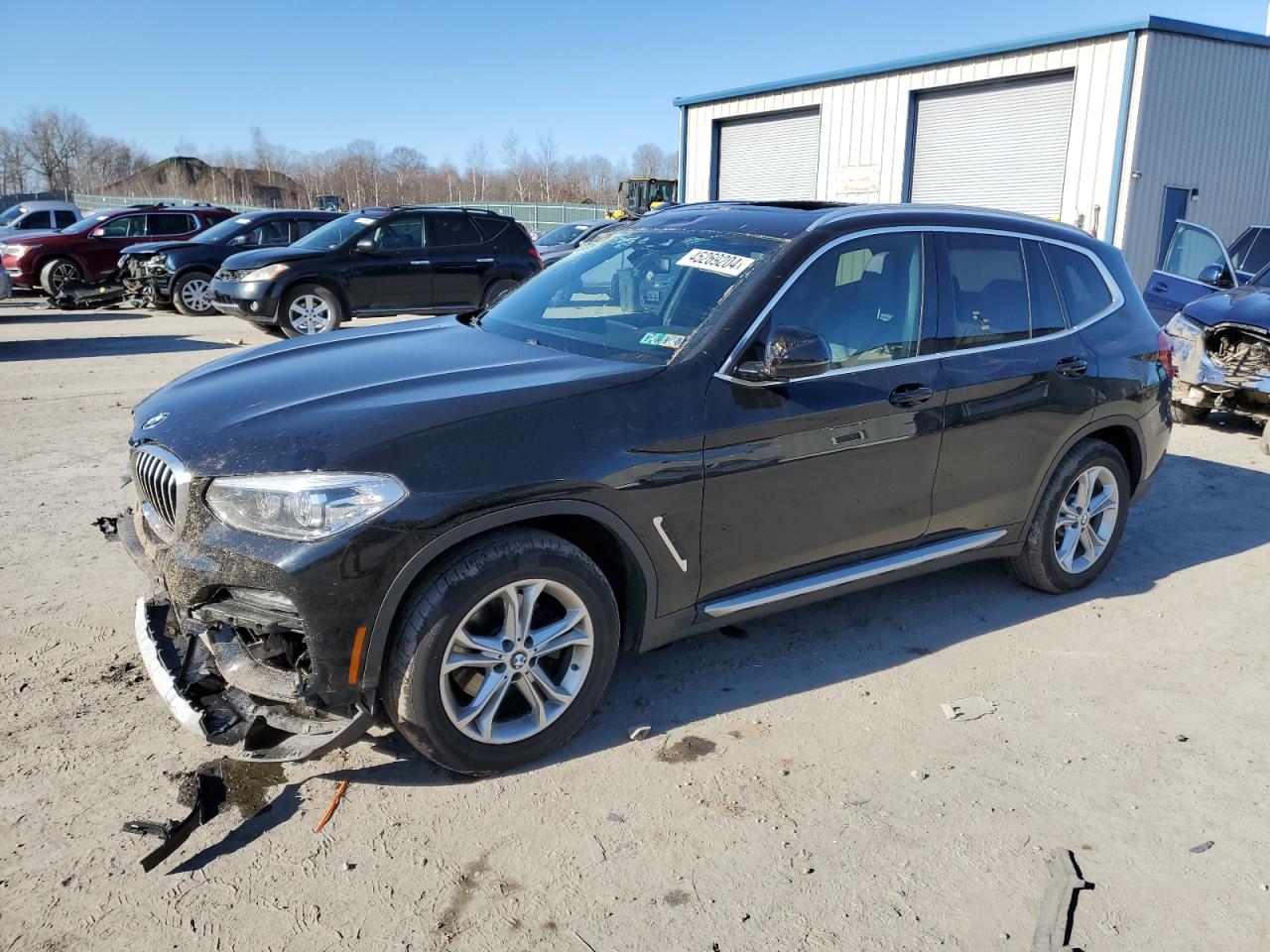 bmw x3 2020 5uxty5c03llt36905