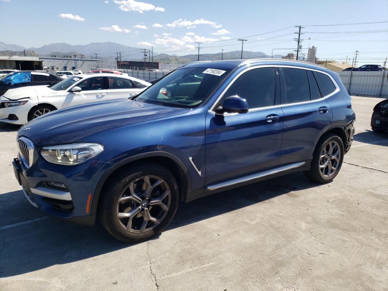 bmw x3 2020 5uxty5c03llt37598