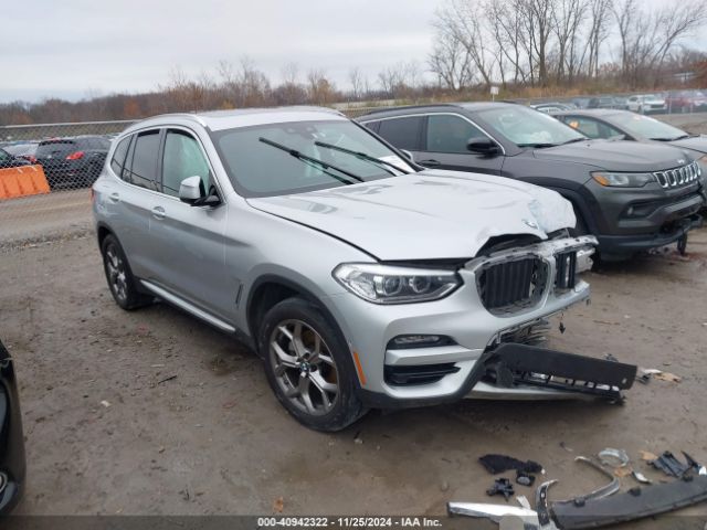 bmw x3 2021 5uxty5c03m9d92182