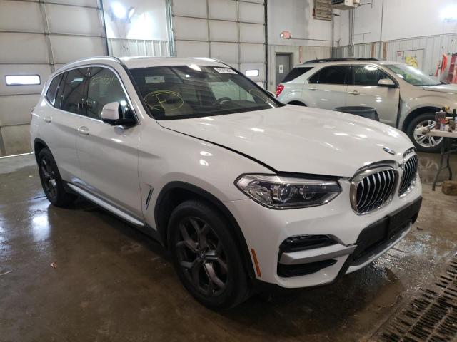 bmw x3 xdrive3 2021 5uxty5c03m9e54857