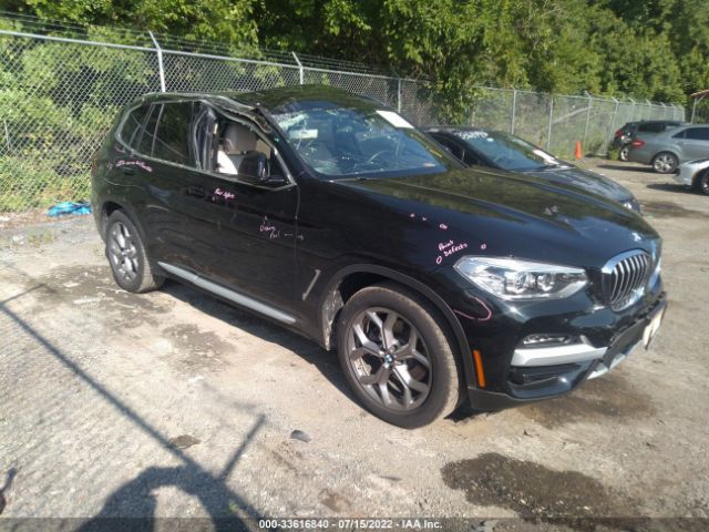 bmw x3 2020 5uxty5c04llt37657