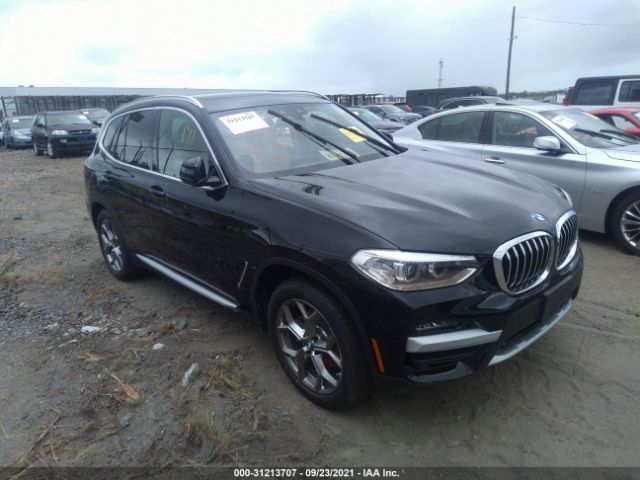 bmw x3 2021 5uxty5c04m9h70252