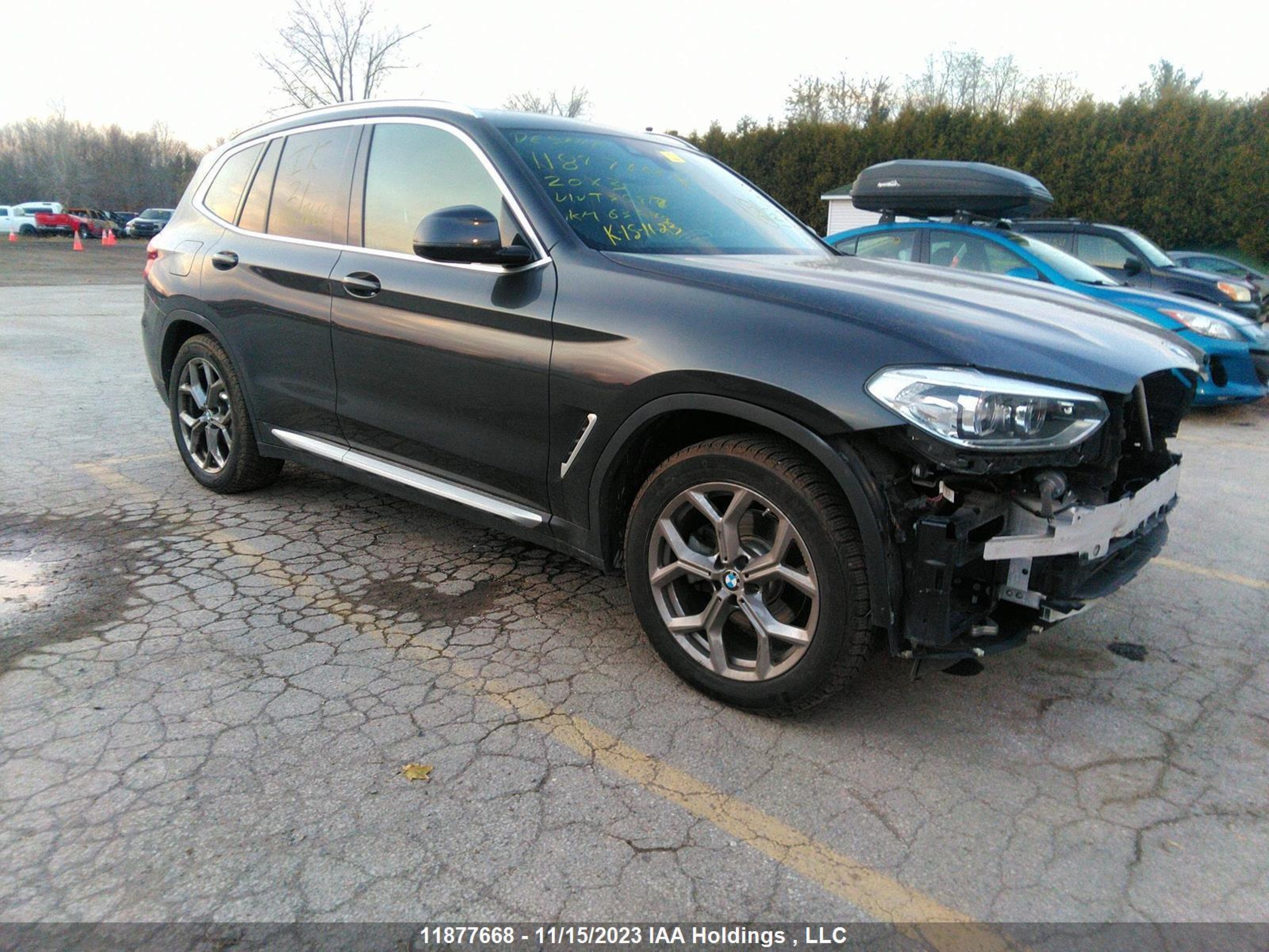 bmw x3 2020 5uxty5c05llt35917