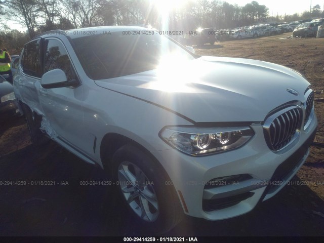 bmw x3 2020 5uxty5c06l9b53028