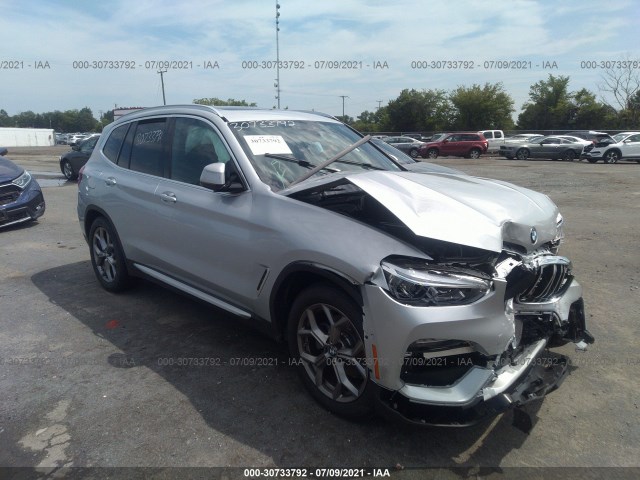 bmw x3 2021 5uxty5c07m9g50090