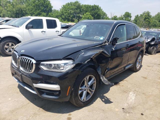 bmw x3 2021 5uxty5c09m9g23814