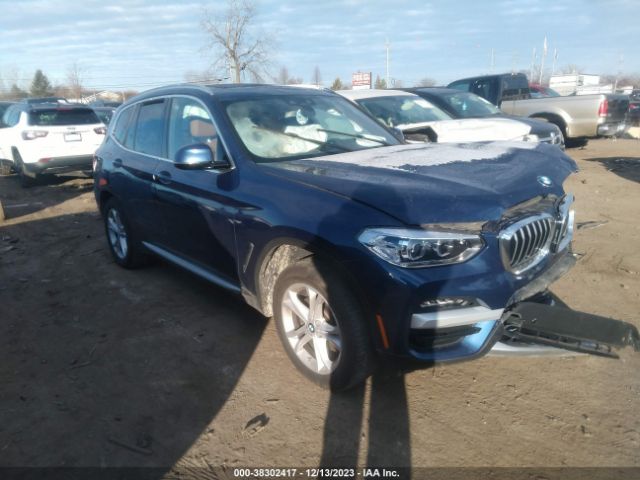 bmw x3 2021 5uxty5c09m9h93672