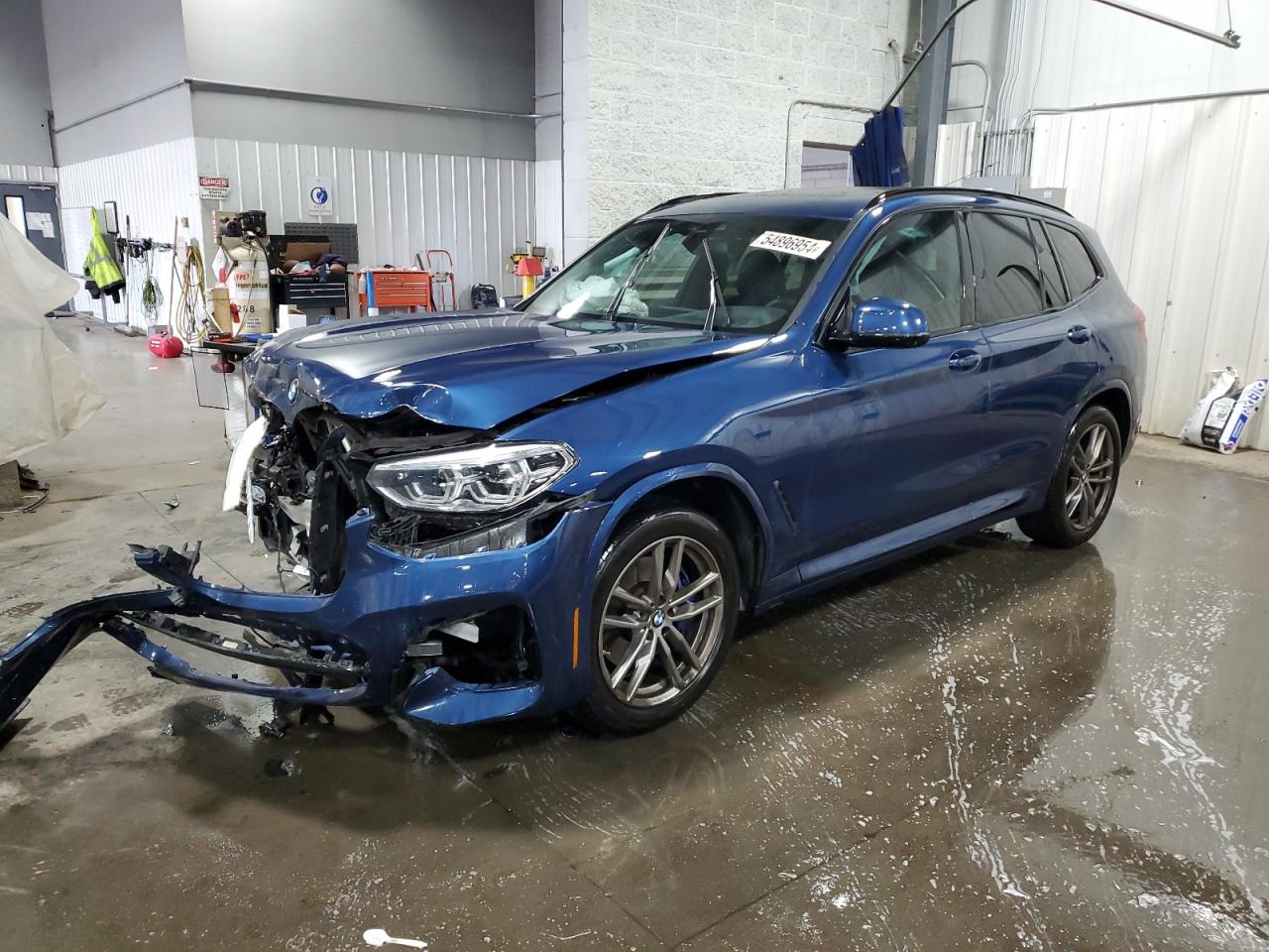 bmw x3 2021 5uxty9c09m9d87284