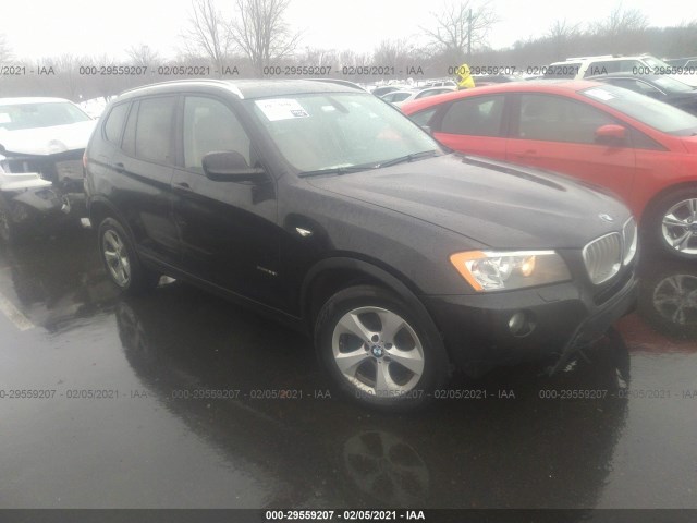 bmw x3 2011 5uxwx5c50blk59291