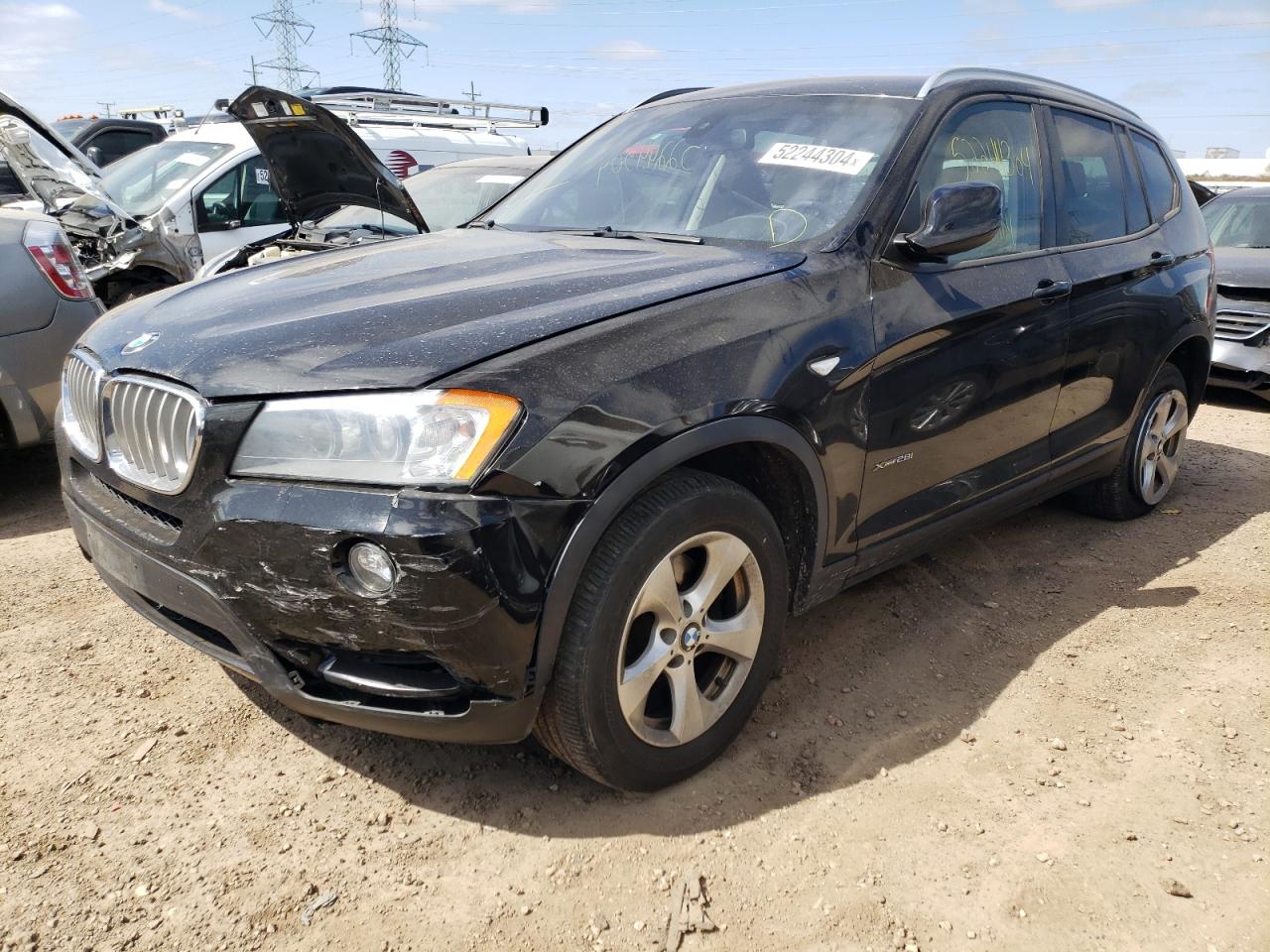 bmw x3 2012 5uxwx5c53cl727564