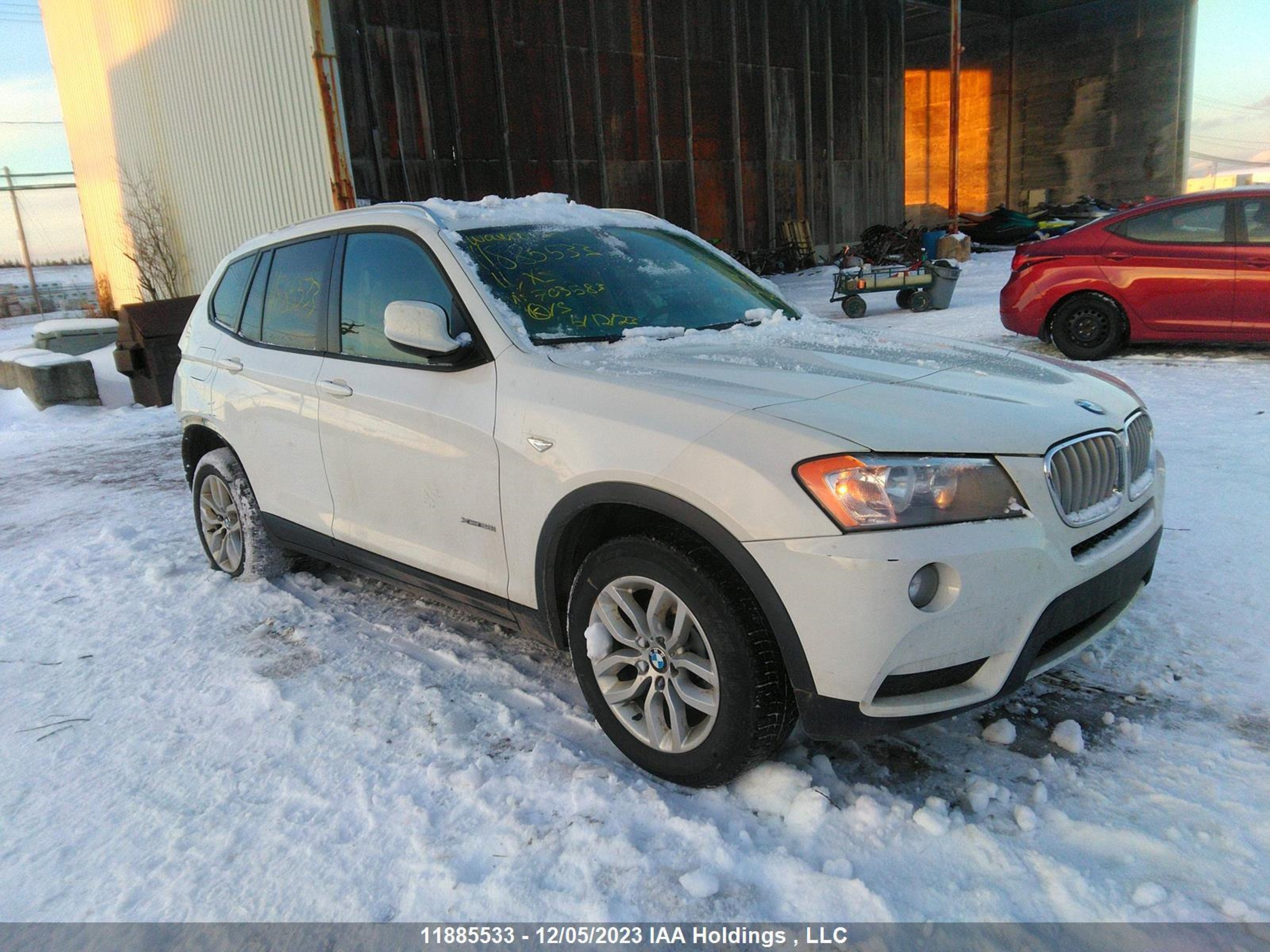 bmw x3 2011 5uxwx5c5xbl703583