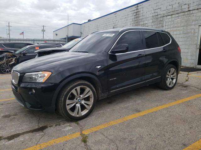 bmw x3 xdrive3 2012 5uxwx7c50cl889230