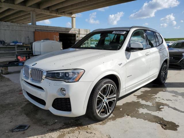 bmw x3 2015 5uxwx7c50f0k34877