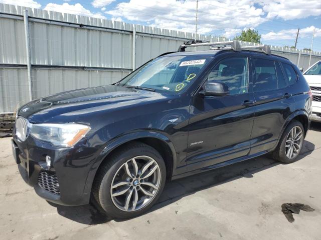 bmw x3 xdrive3 2016 5uxwx7c50g0r17647