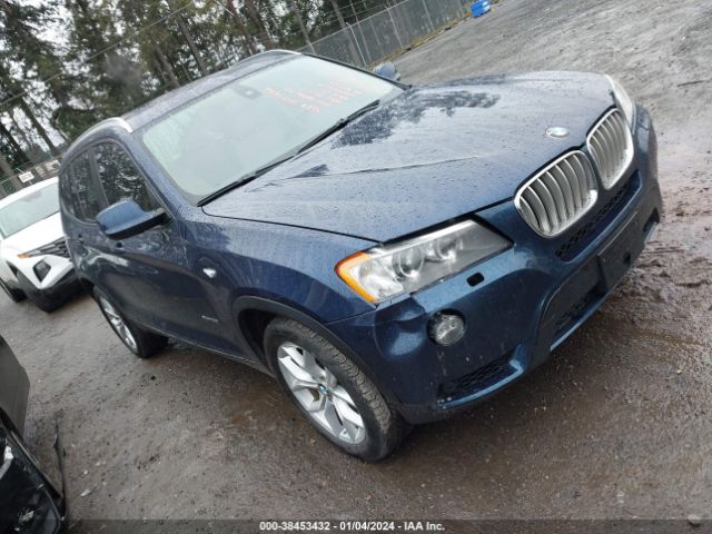 bmw x3 2012 5uxwx7c51cl736789