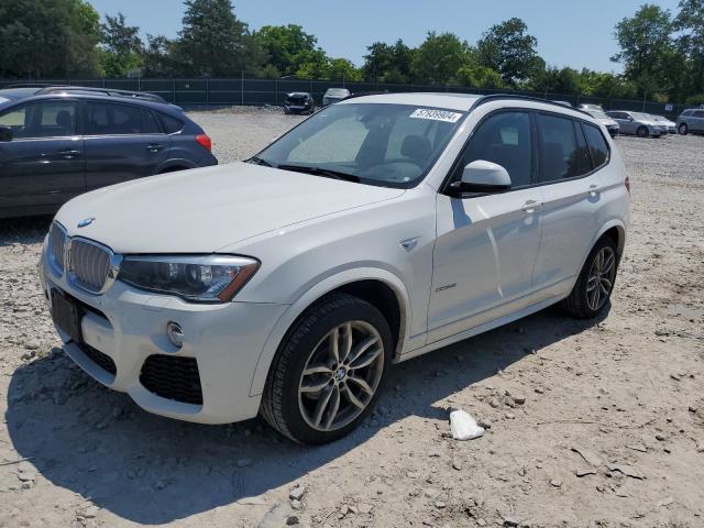 bmw x3 xdrive3 2015 5uxwx7c52f0k32225