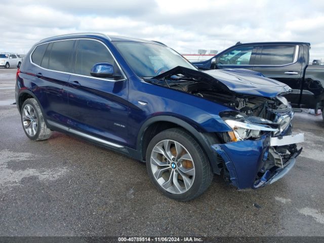 bmw x3 2016 5uxwx7c55g0r16915