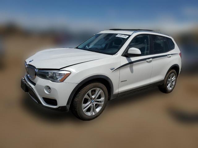 bmw x3 2015 5uxwx7c56f0k31367