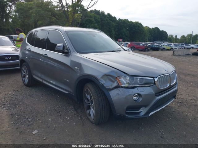 bmw x3 2015 5uxwx7c56f0k34270