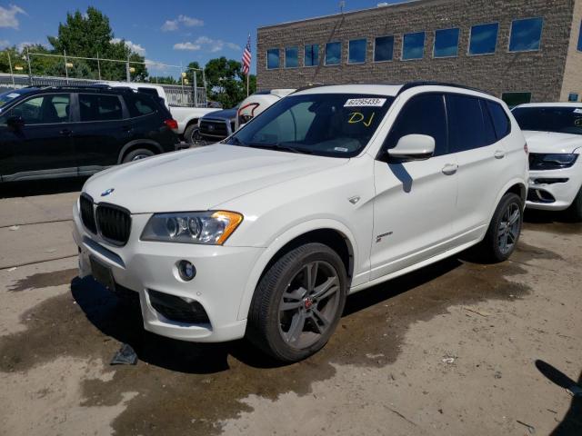 bmw x3 xdrive3 2011 5uxwx7c57bl734320