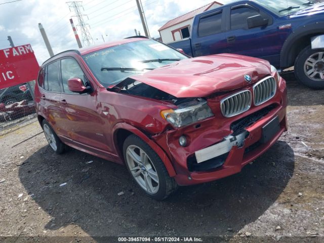 bmw x3 2013 5uxwx7c58dl981199