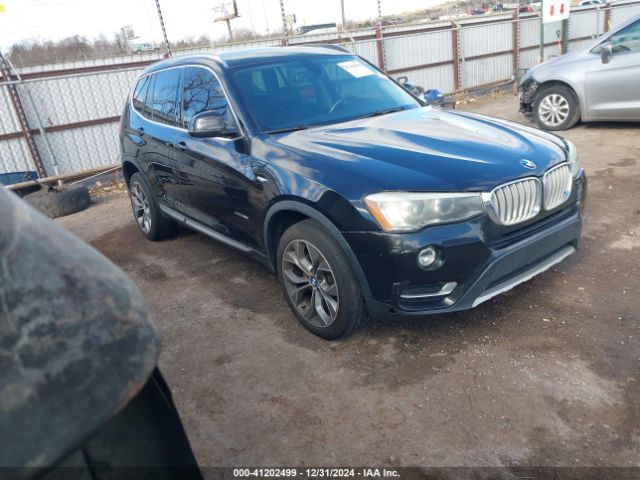 bmw x3 2015 5uxwx7c58f0k32939