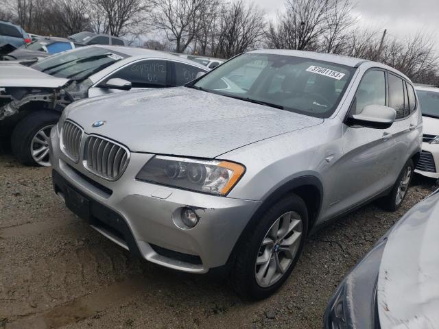 bmw x3 xdrive3 2013 5uxwx7c59dl980286