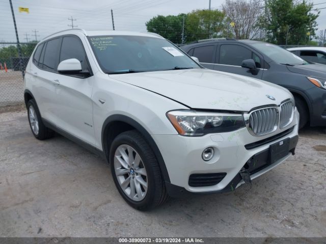 bmw x3 2017 5uxwx9c32h0w78727