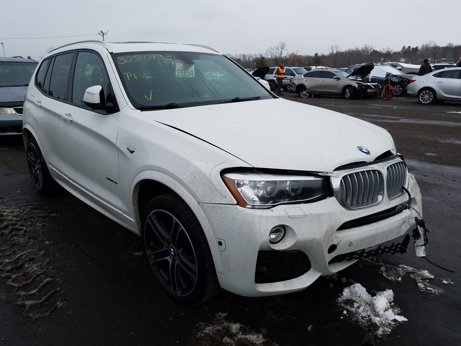 bmw x3 xdrive2 2017 5uxwx9c33h0w66537