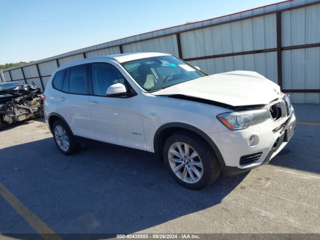 bmw x3 2017 5uxwx9c35h0w66698