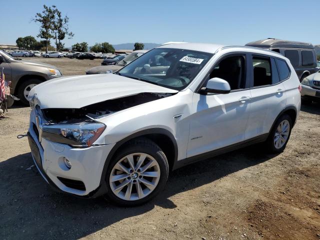 bmw x3 xdrive2 2017 5uxwx9c39h0w67272