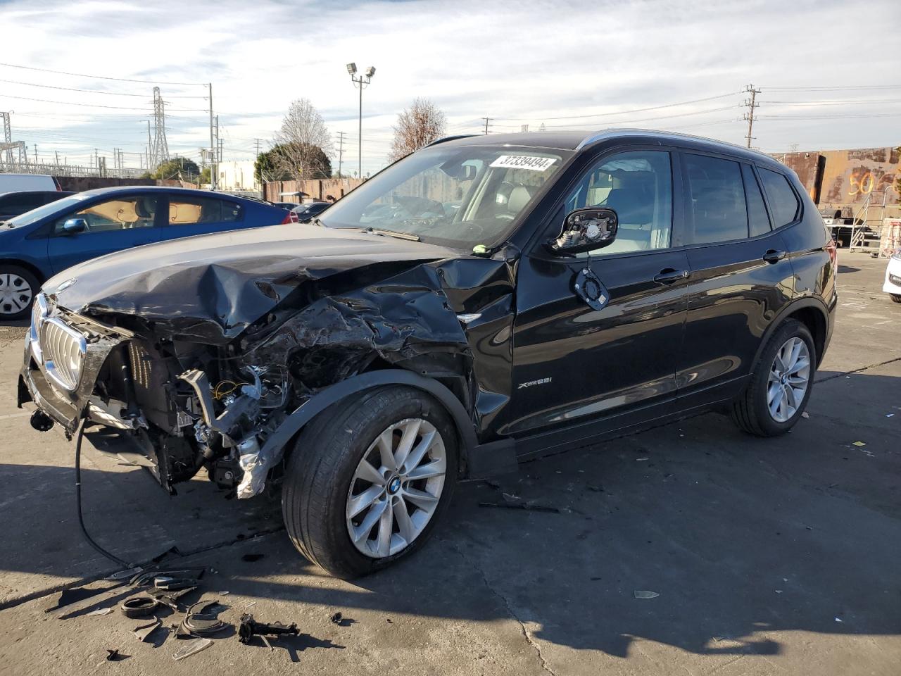 bmw x3 2014 5uxwx9c50e0d30263